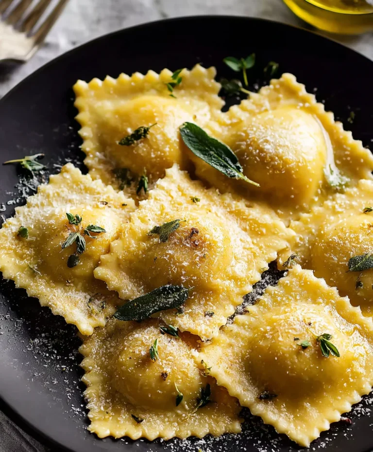 Easy Homemade Pumpkin Ravioli – A Delicious Autumn Pasta