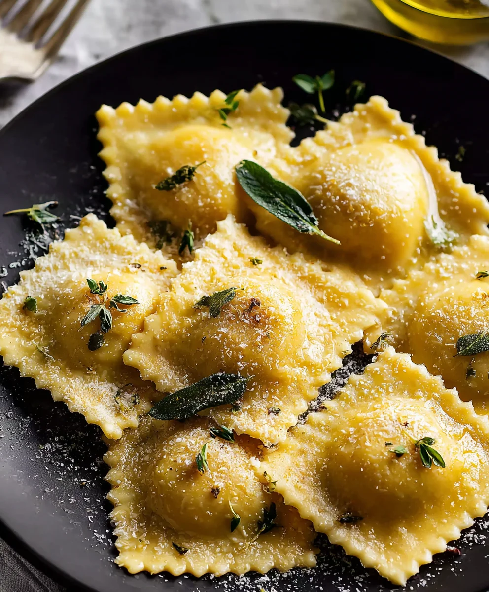 Easy Homemade Pumpkin Ravioli - A Delicious Autumn Pasta