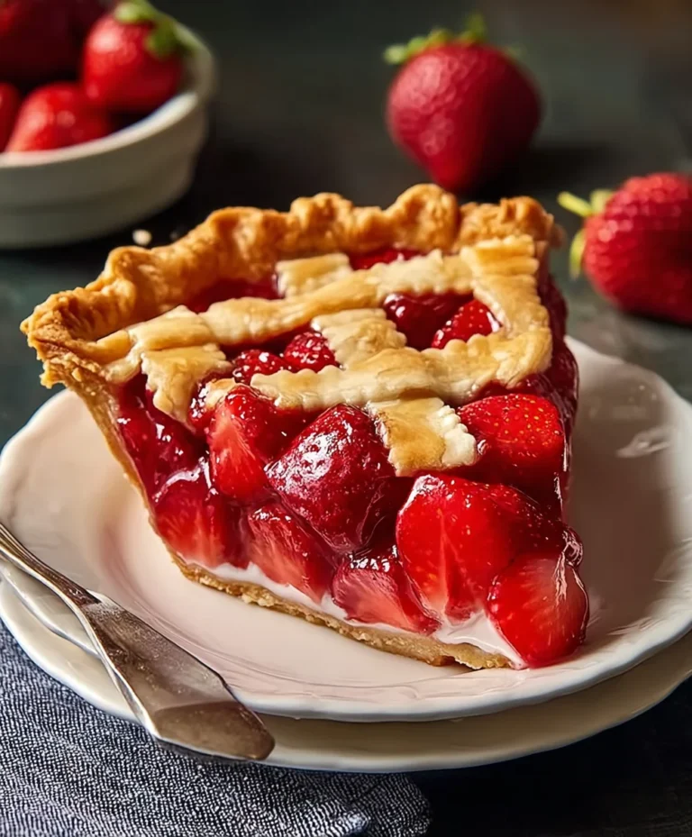 Best Strawberry Pie Recipe- Easy & Delicious