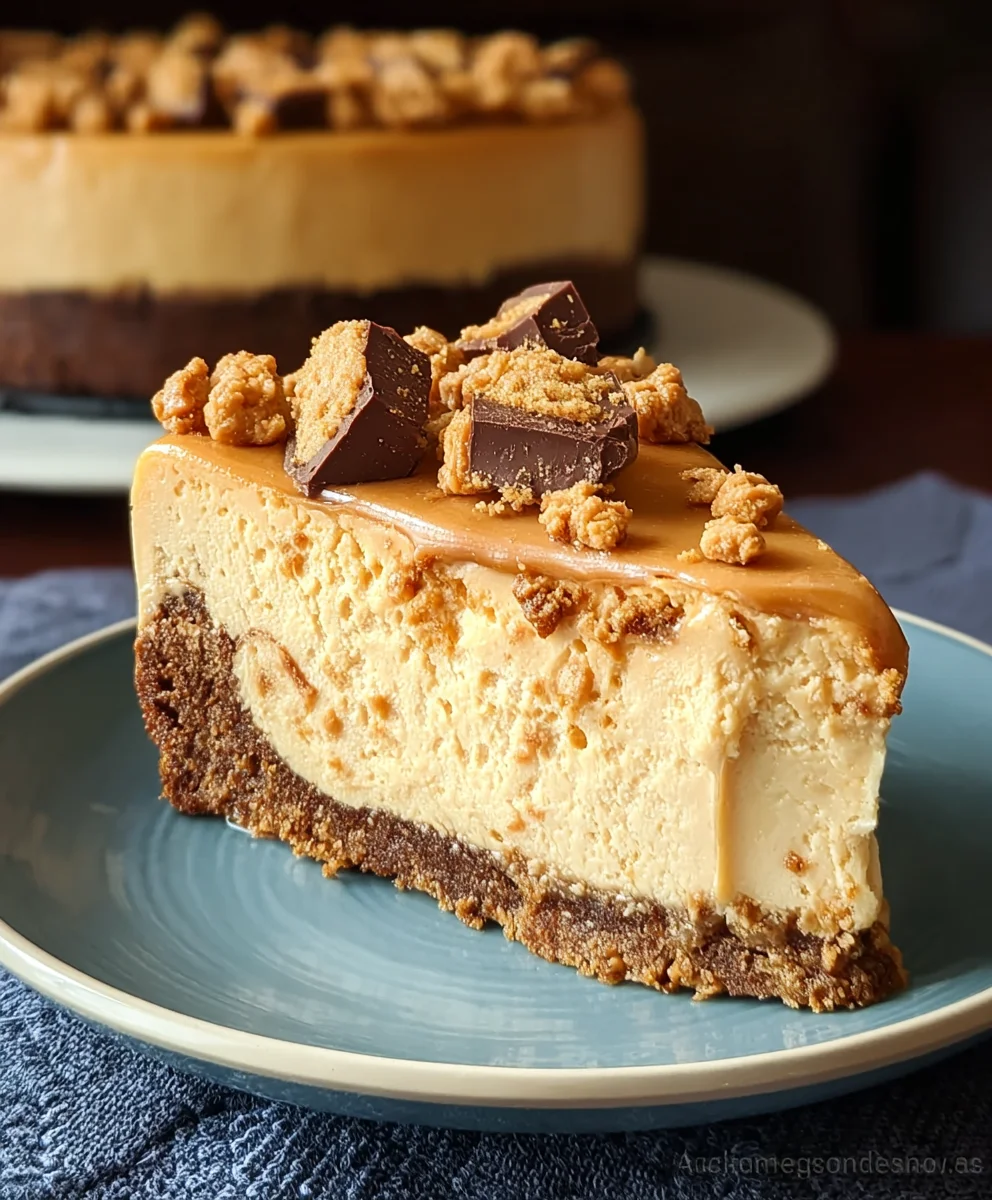 Creamy Peanut Butter Cheesecake Bliss-Easy Recipe