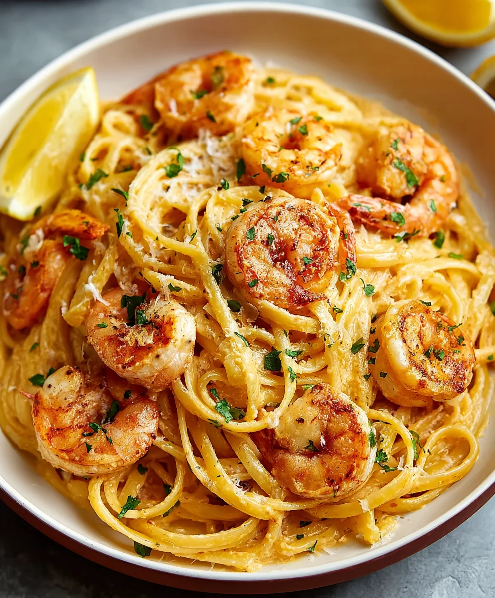 Easy Creamy Shrimp Pasta Recipe - Delicious & Quick