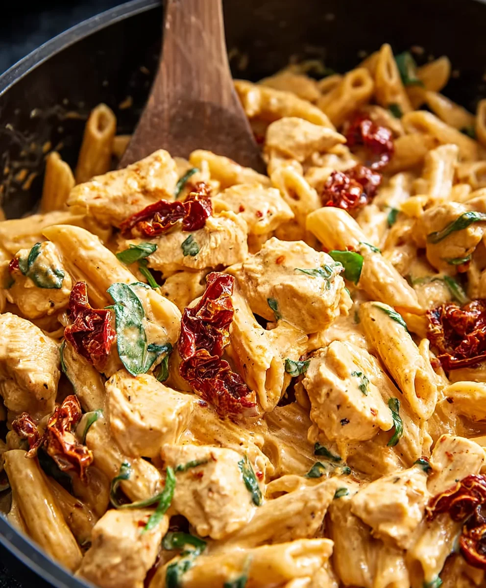 Sun-Dried Tomato Chicken Pasta - Easy Delicious Meal