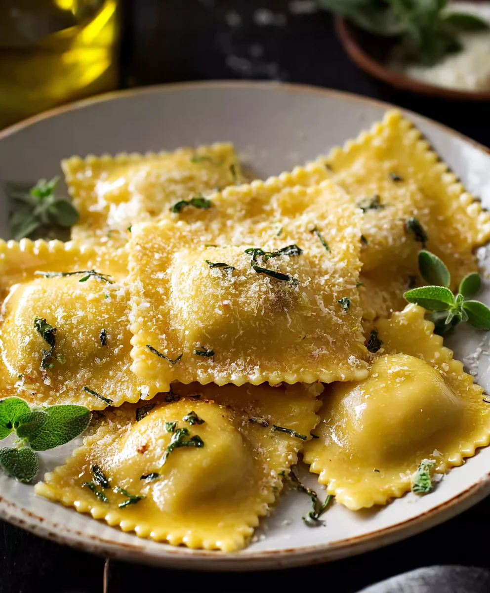 Easy Homemade Pumpkin Ravioli - A Delicious Autumn Pasta