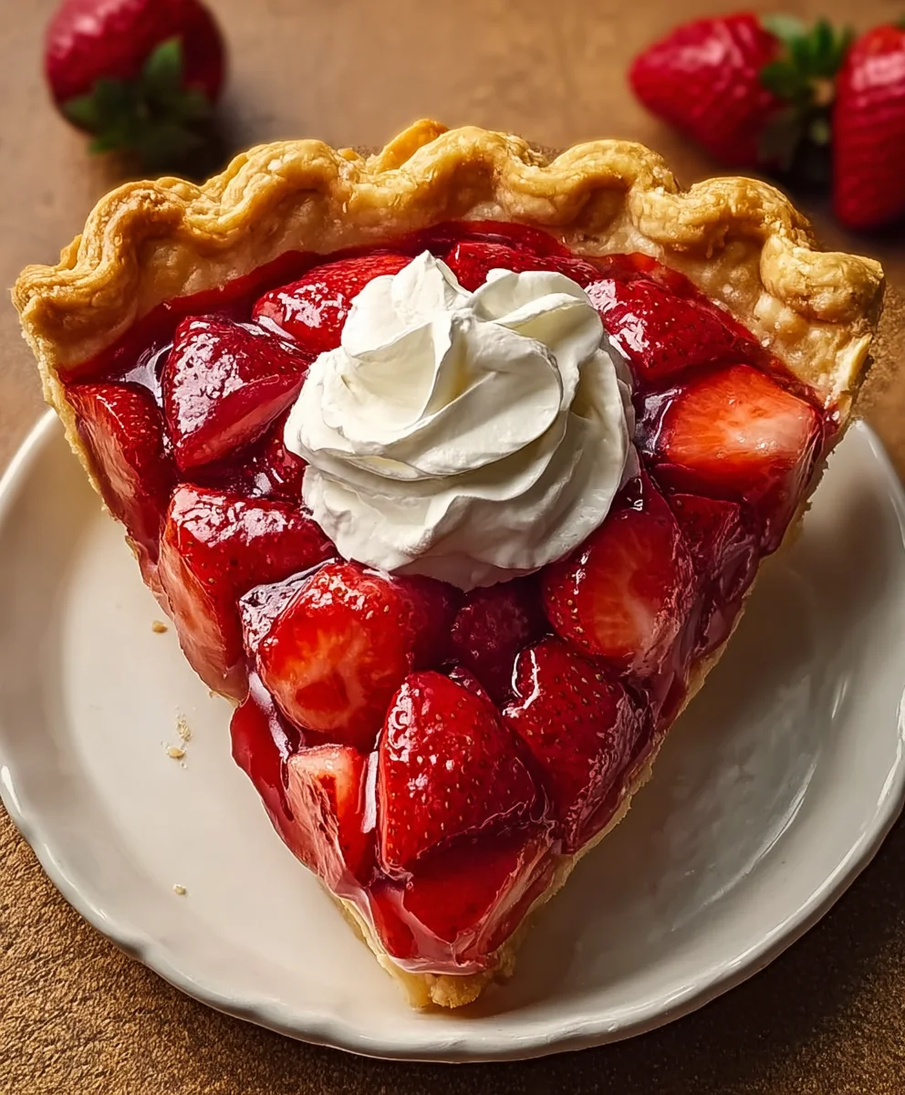 Best Strawberry Pie Recipe- Easy & Delicious