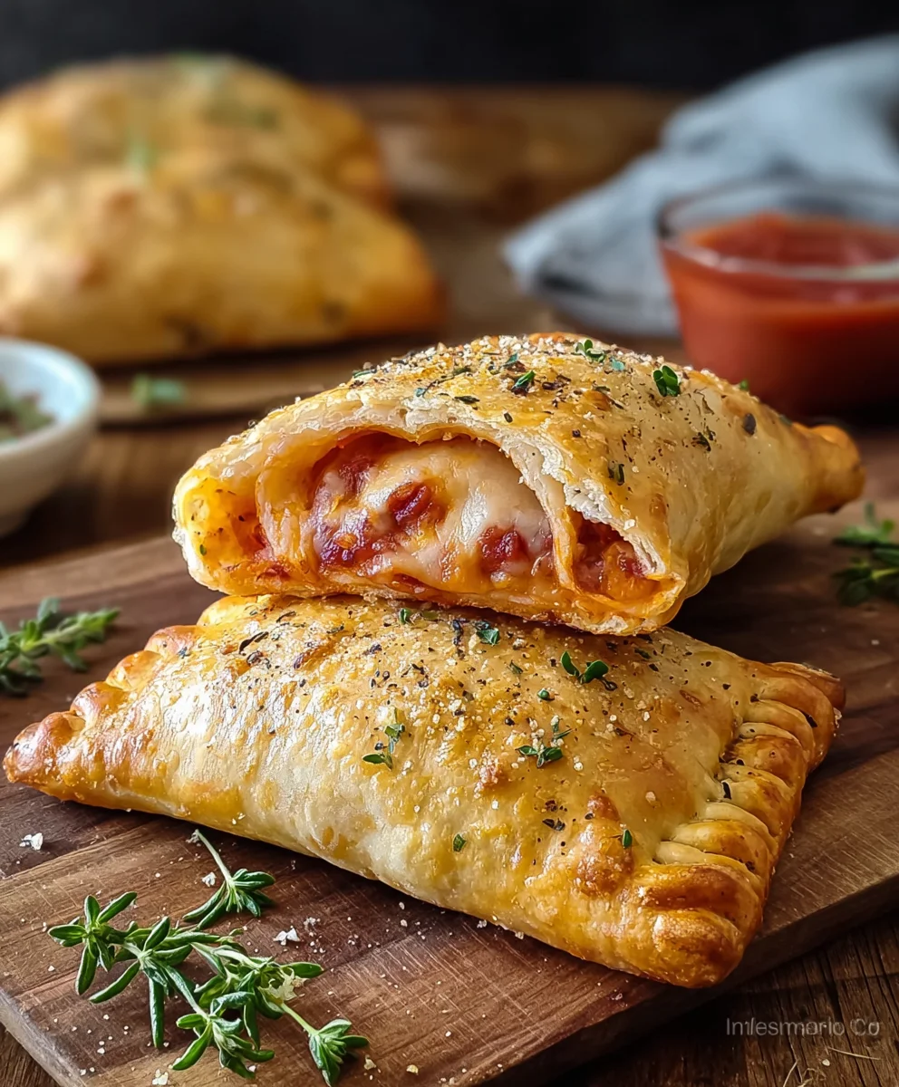 Savory Beef Hot Pockets- Quick & Easy Meal