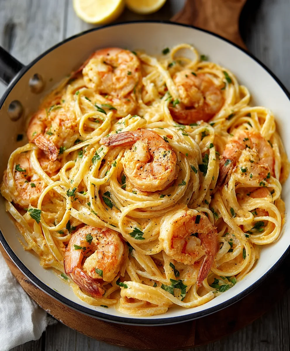 Easy Creamy Shrimp Pasta Recipe - Delicious & Quick