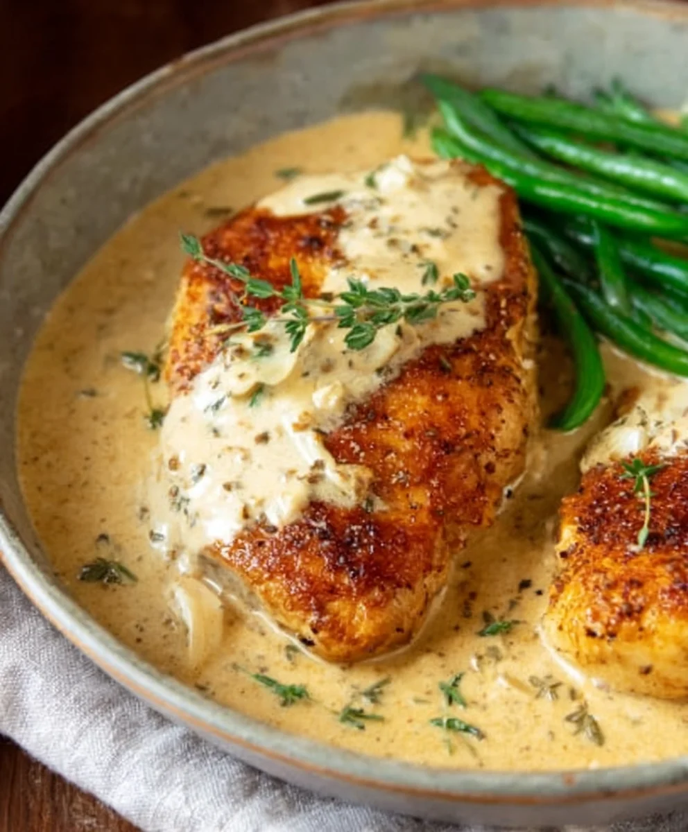 Creamy Garlic Chicken Recipe - Easy & Delicious Dinner