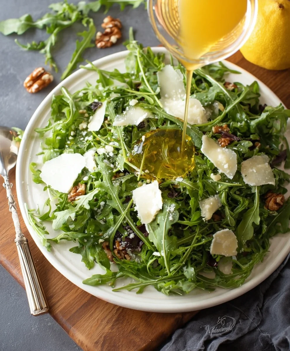 Simple Arugula Salad - Fresh & Flavorful Greens