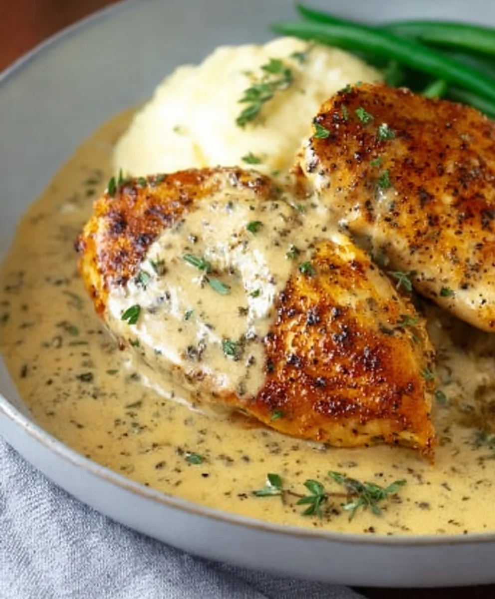 Creamy Garlic Chicken Recipe - Easy & Delicious