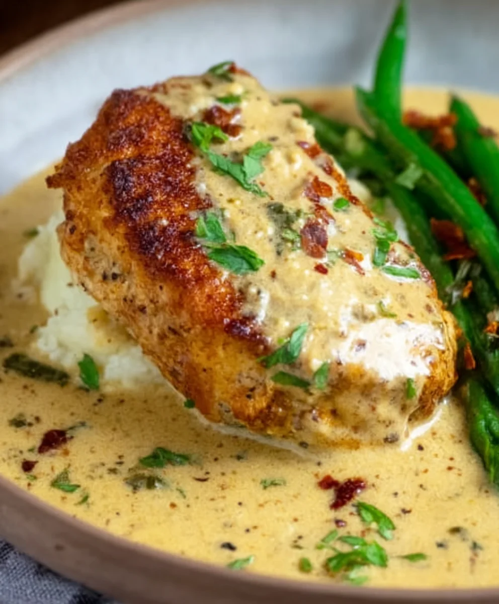 Creamy Garlic Chicken Recipe - Easy & Delicious Dinner