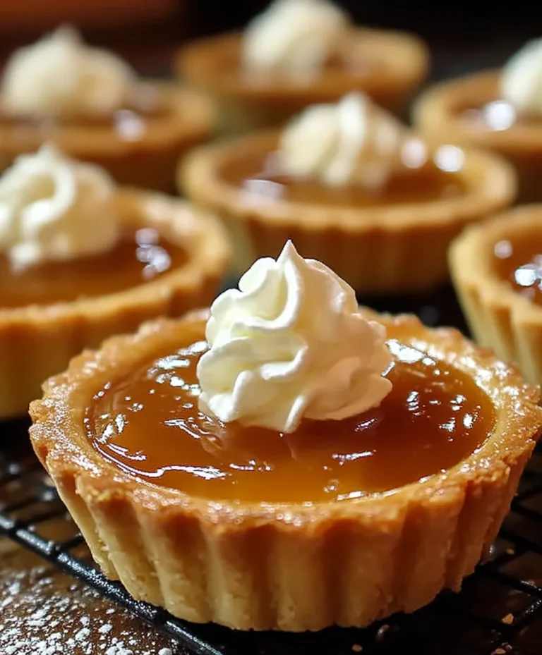 Easy Mini Butterscotch Tarts Recipe