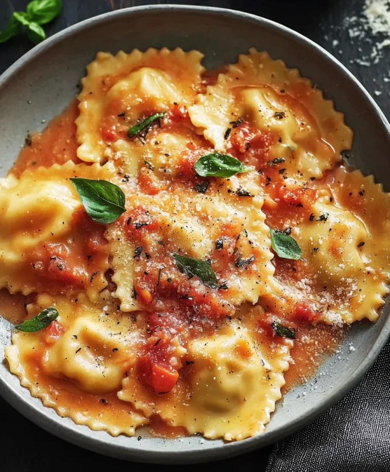 Easy Beef Ravioli Sauce- Quick & Delicious Recipe