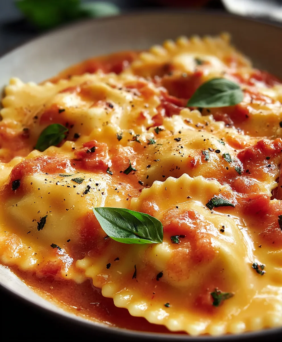 Easy Beef Ravioli Sauce- Quick & Delicious Recipe