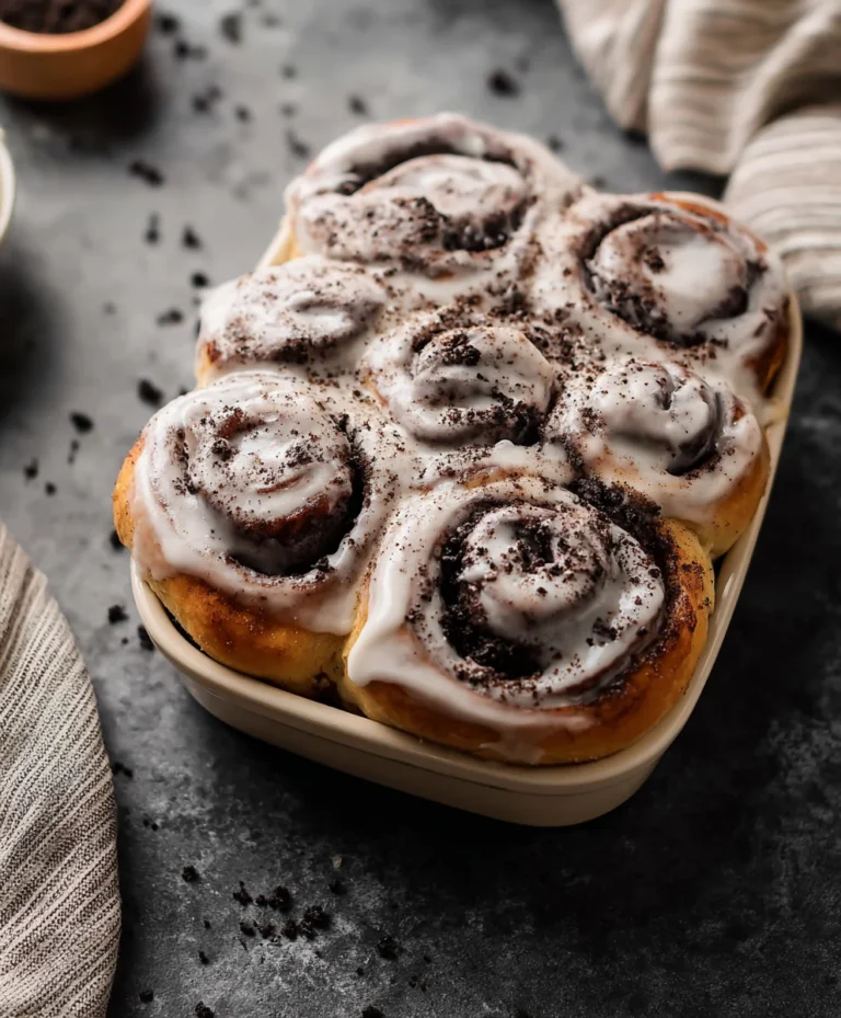 Oreo Cinnamon Rolls-Decadent Cookie Twist Recipe