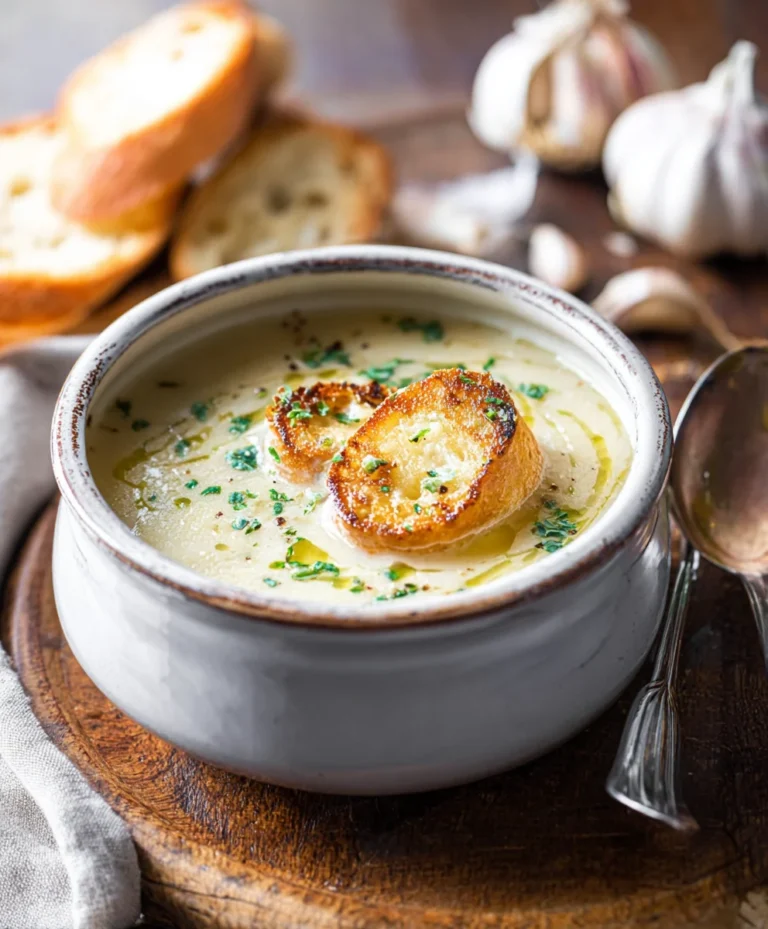Classic French Garlic Soup – Rich & Flavorful Recipe