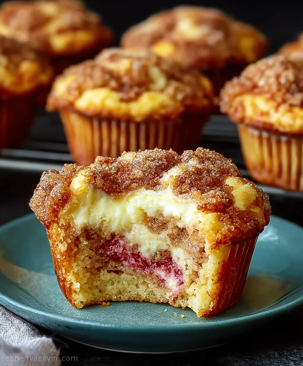 Easy Cheesecake Muffins - Creamy & Delicious