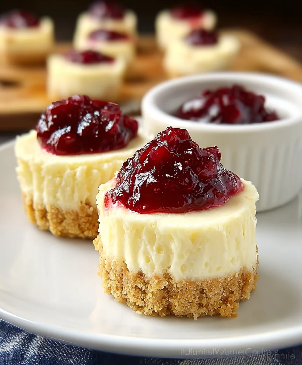 Easy Mini Cheesecakes-Decadent & Delicious Bites