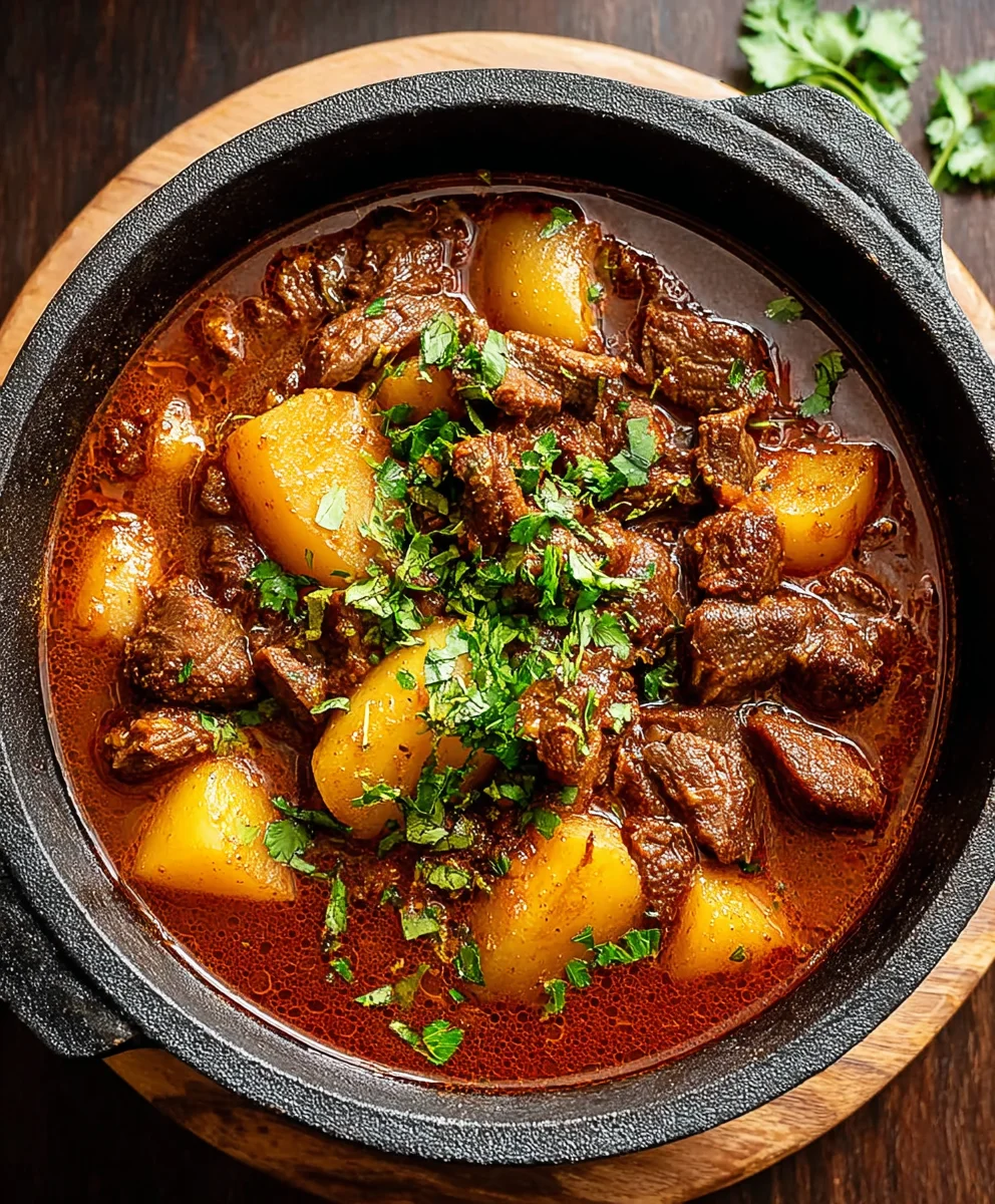 Hearty Beef with Potatoes Recipe-Comfort Food