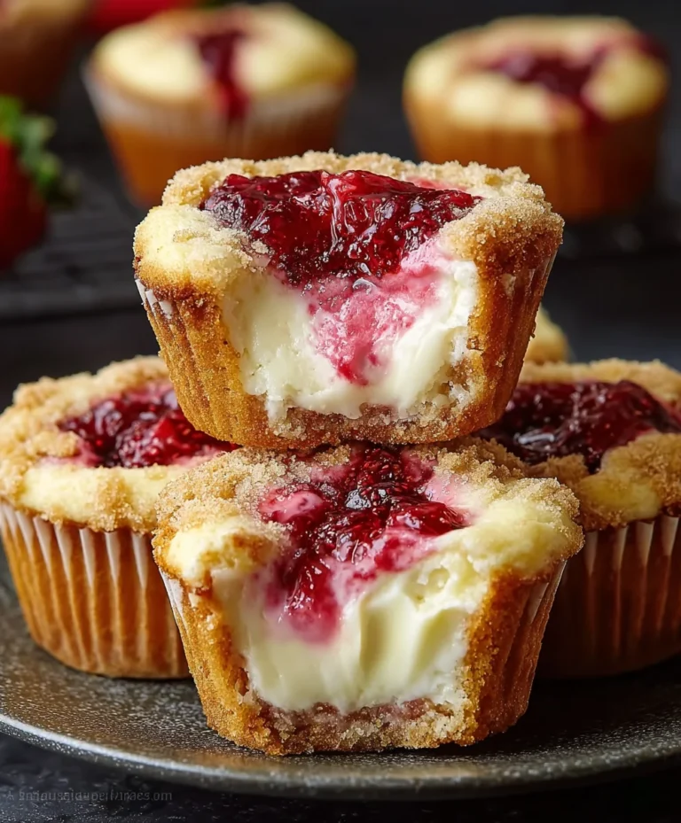Easy Cheesecake Muffins – Creamy & Delicious