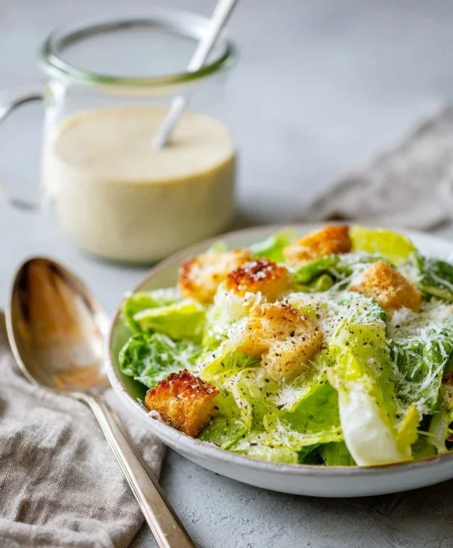 Homemade Caesar Salad Dressing
