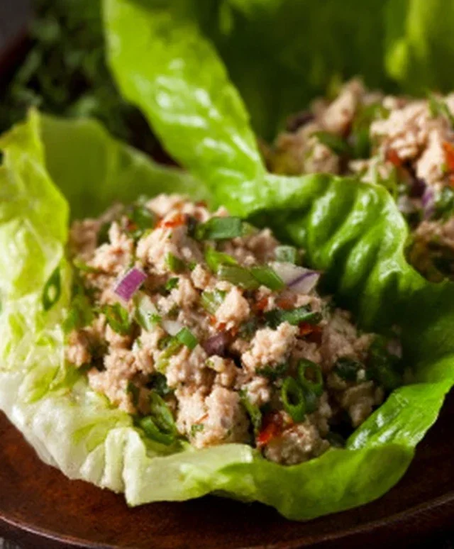 Tuna Lettuce Wraps