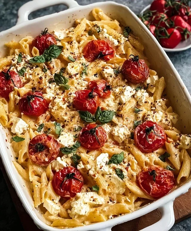 Baked Feta Pasta