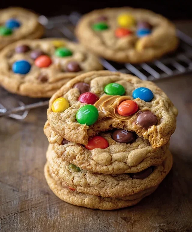 Peanut Butter M&M Cookies