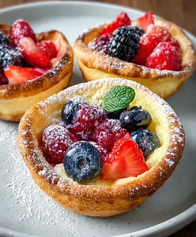 Mini Berry Dutch Babies