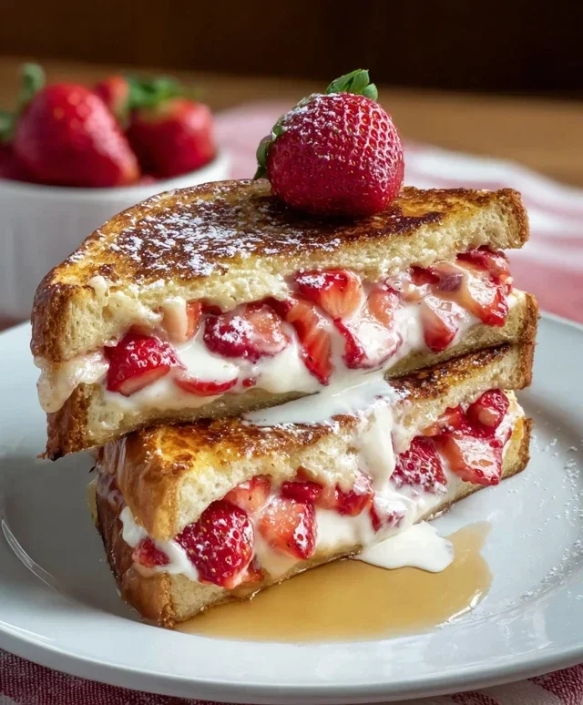 Strawberry Cheesecake French Toast