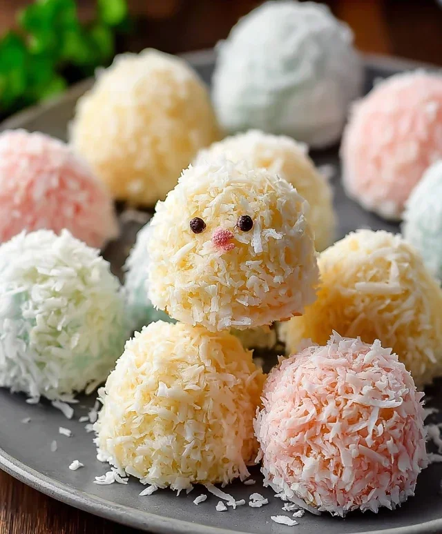 Easter Bunny Coconut Tails