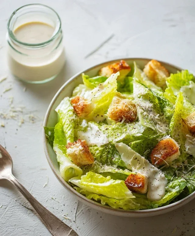 Homemade Caesar Salad Dressing