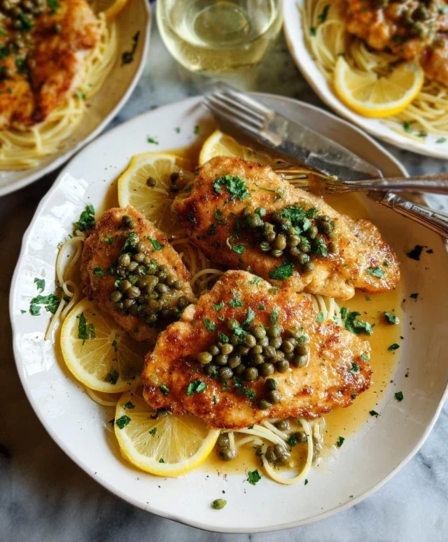 Lemon Chicken Piccata