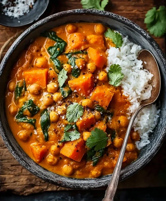 Sweet Potato and Chickpea Curry