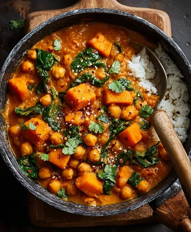 Sweet Potato and Chickpea Curry