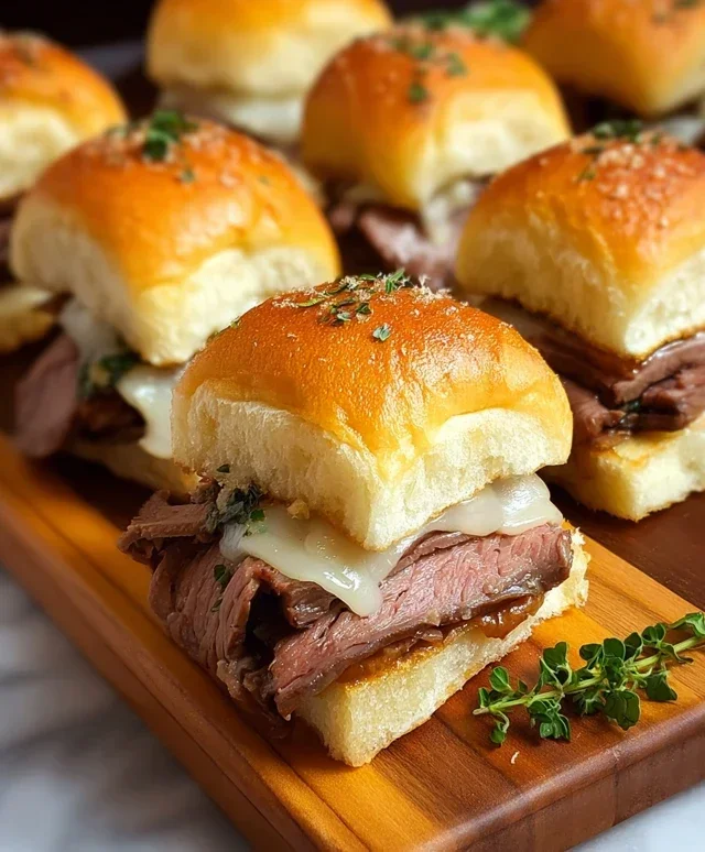 Roast Beef Sliders