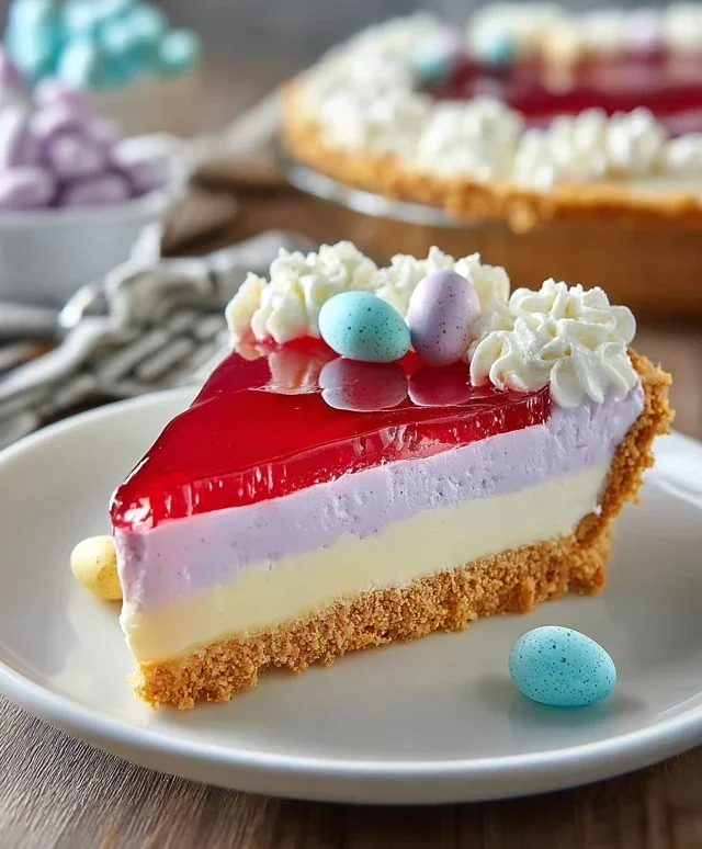Easter Jello-O Pie
