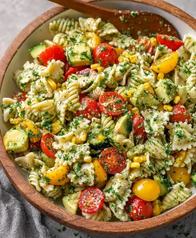 Cilantro Lime Pasta Salad