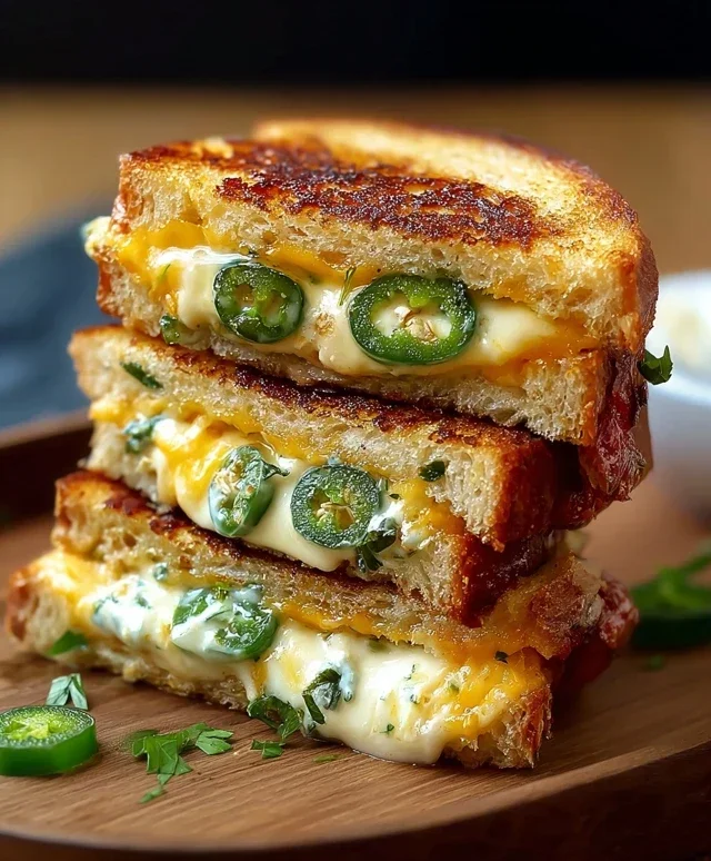 Jalapeño Popper Grilled Cheese