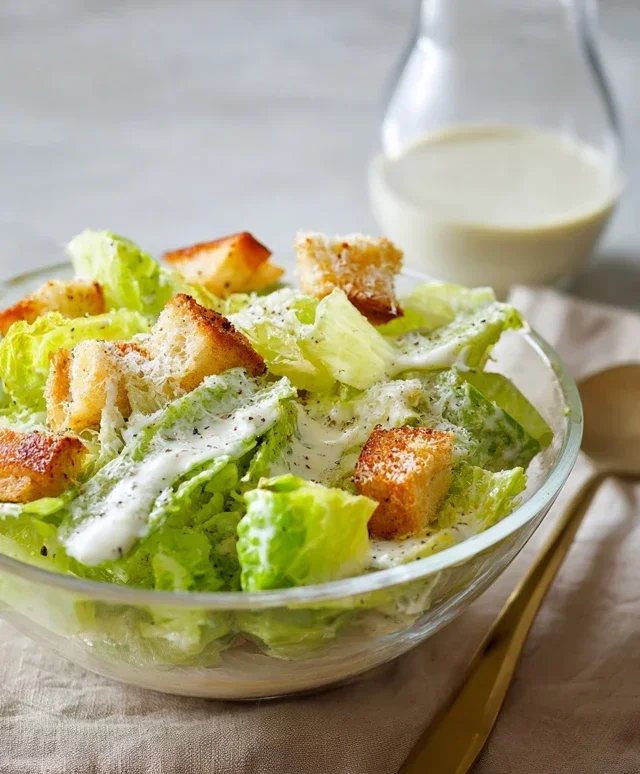 Homemade Caesar Salad Dressing