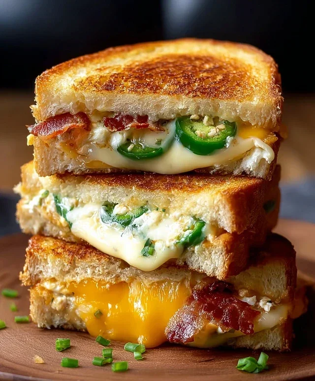 Jalapeño Popper Grilled Cheese