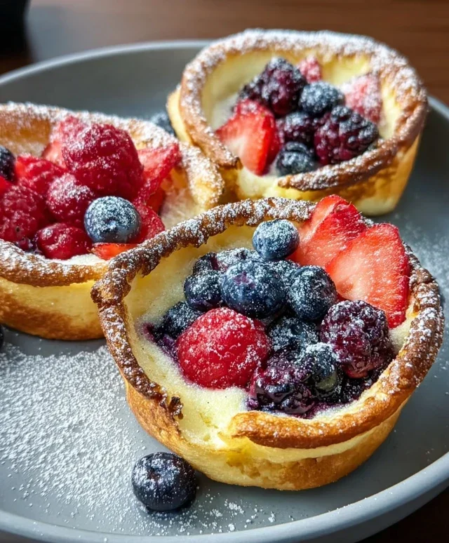 Mini Berry Dutch Babies