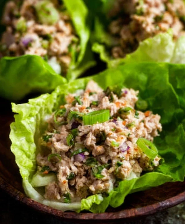 Tuna Lettuce Wraps