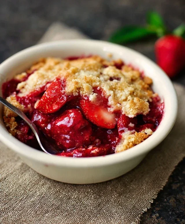 Strawberry Cobbler