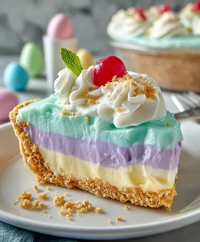 Easter Jello-O Pie
