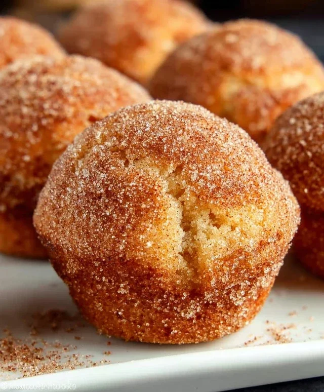 Keto Muffins- Classic Cinnamon "Sugar" Donut Style