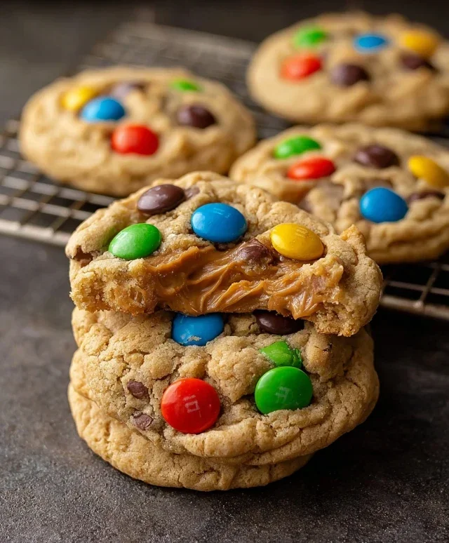Peanut Butter M&M Cookies
