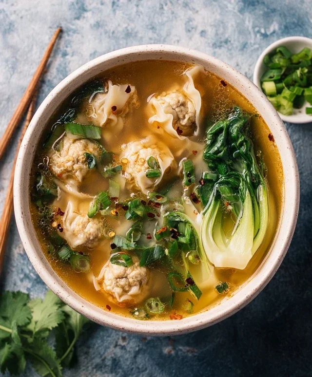 Naked Wonton Soup