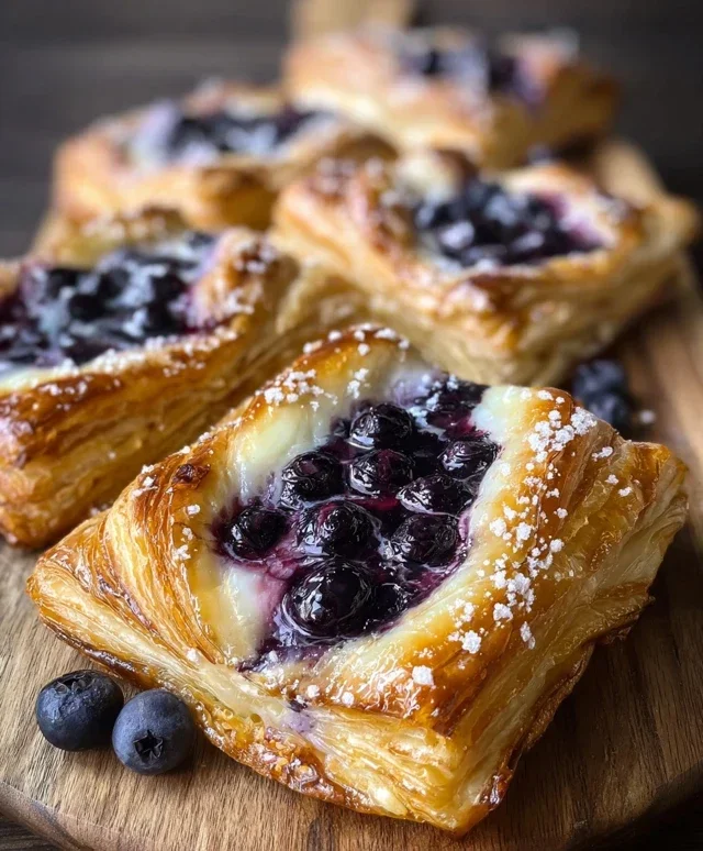 Blueberry Cheese Danish