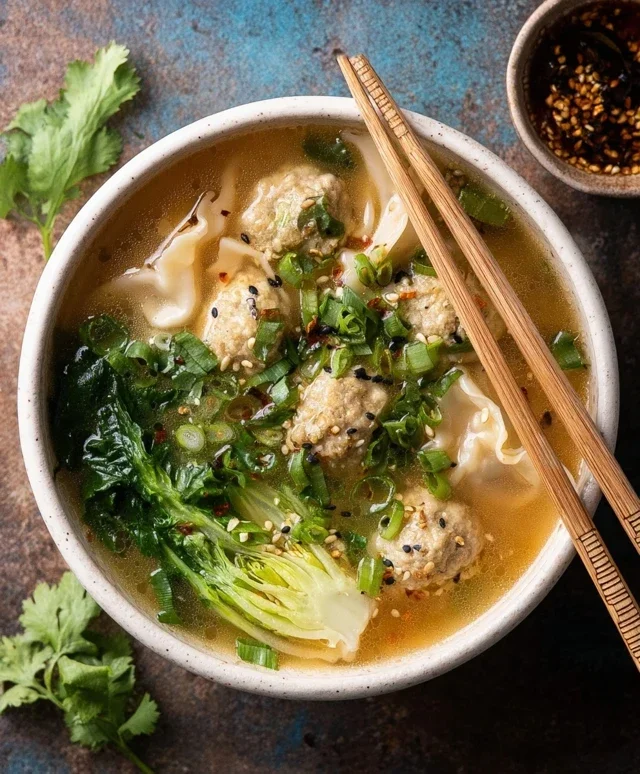 Naked Wonton Soup