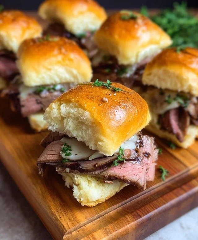 Roast Beef Sliders